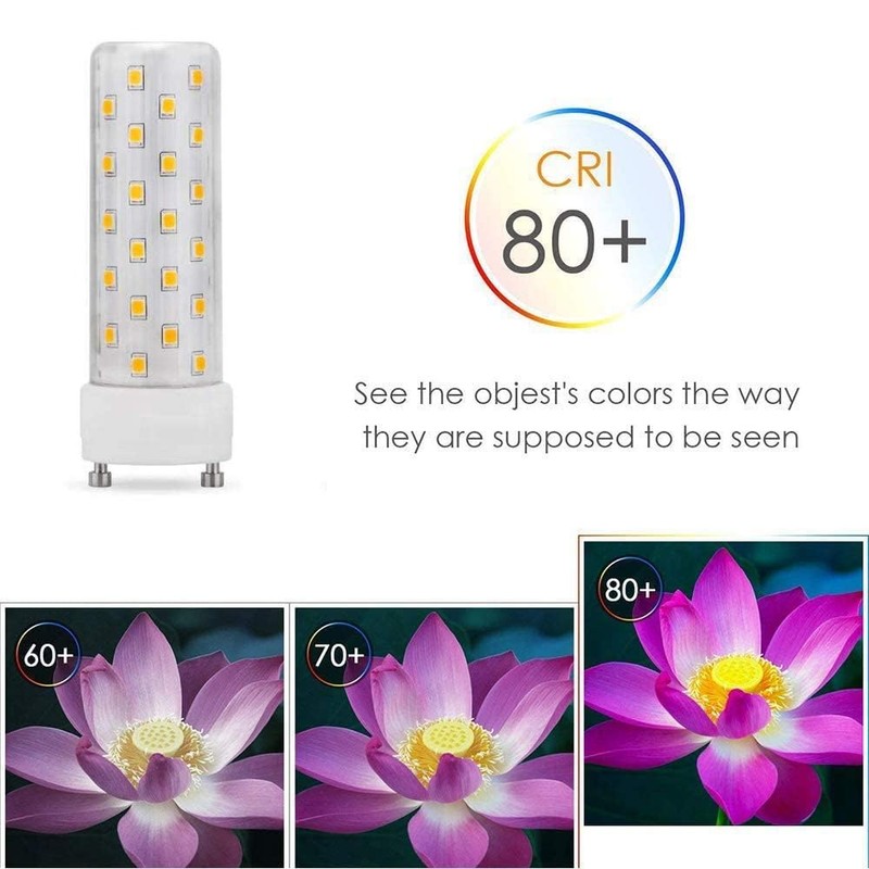Makergroup GU24 LED Light Bulb 2700K-3000K Soft Warm White High