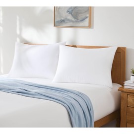 HALANS Bed Pillows for Sleeping - Breathable & Comfortable, Ideal for Side, Back & Stomach Sleepers, Hotel Collection Quality（20"X36" (King (2PACK))