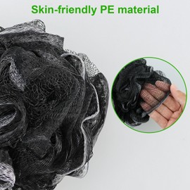 Bath Sponge [Pack of 3] Shower Sponge, Exfoliating Glove, Bath Brush, Exfoliating Sponge, Loofah Sponge