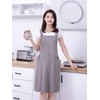 Sweetheart Retro Kitchen Aprons for Women with Pocket Cotton Princess