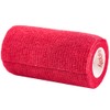 3 Inch Vet Wrap Tape Bulk (Red) (Pack of 24)