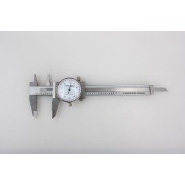 Accusize Industrial Tools 0-4 inch by 0.001 inch Precision Dial Caliper, Stainless Steel, in Fitted Box, P920-S214