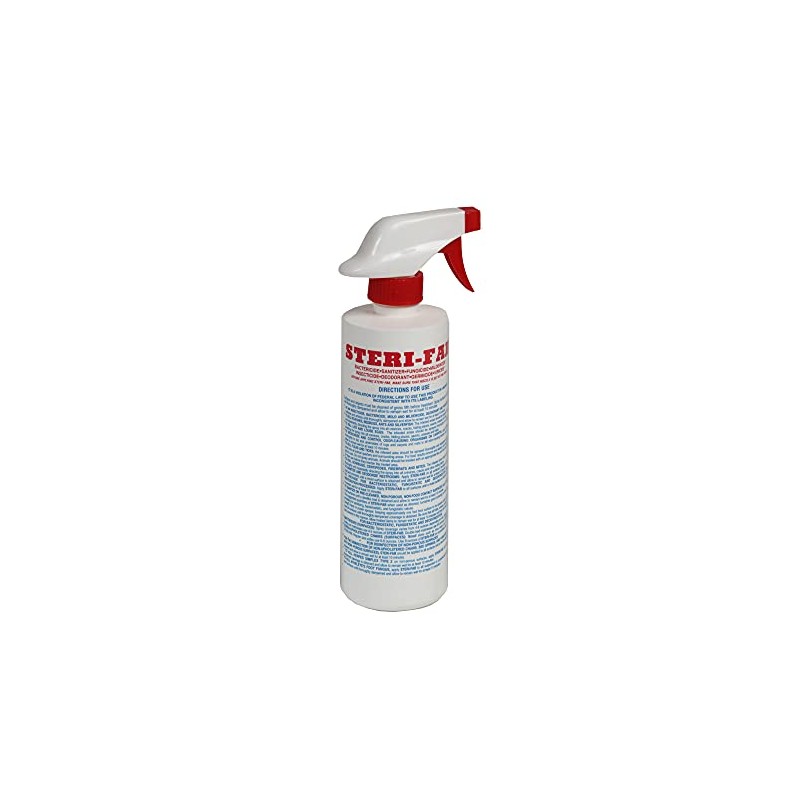Steri-Fab Bactericide, Sanitizer, Fungicide, Mildewcide, Insecticide, Deodorant & Virucide -