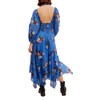 Free People Women's Morning Glory Maxi, Dutch Blue Combo