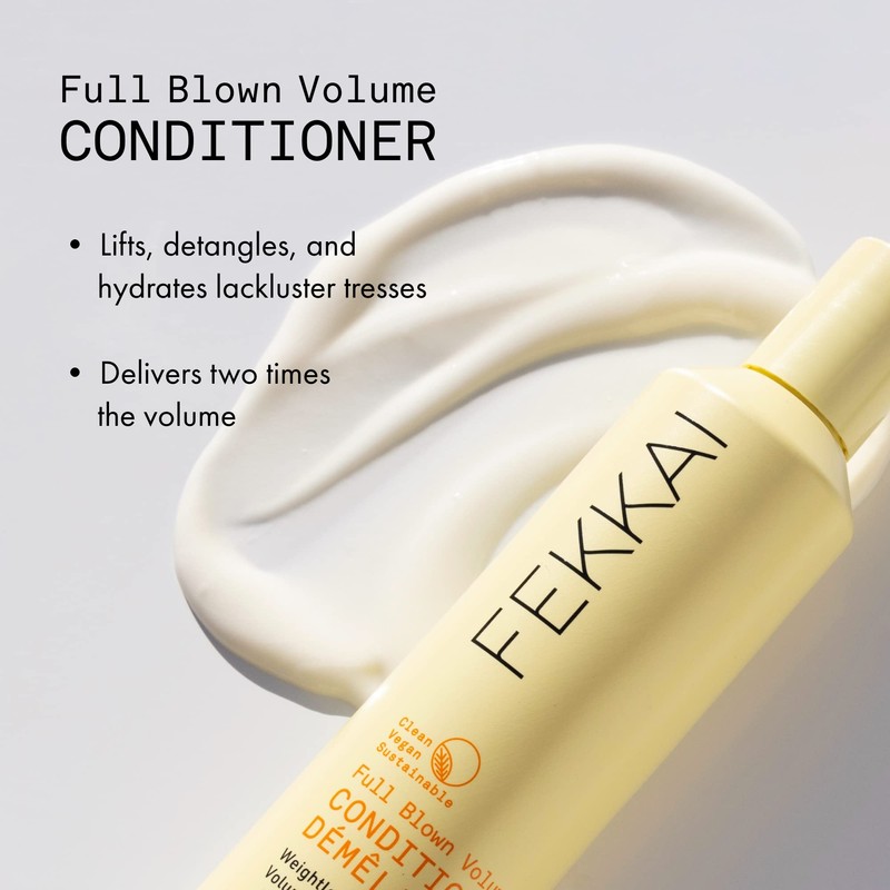 FEKKAI Full Blown Volume Shampoo 8.5 oz + Conditioner Bundle