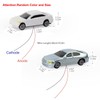 EC200 12PCS 1:200 Z Scale Model LED Lighted Car with