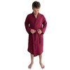 Albornoz de muselina, 100% algodón turco, bata natural y absorbente