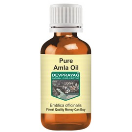 Devprayag Pure Amla Oil (Emblica officinalis) Natural Therapeutic Grade 50ml (1.69 oz)