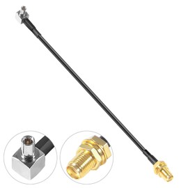 AOICRIE 4G Antenna SMA Female to TS9 Male Adapter Cable 15cm 1PCS for External Antenna Router E5372 E5577 E5786 E5787 Vodafone Netgear Hsdpa MiFi Modem Hotspot UMTS Mobile (1 pack)