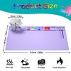 BlueFinger Silicone Craft Mat, 20"x16" Silicone Painting Mat with Cup,