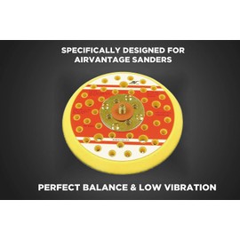 AirVANTAGE Random Orbit Sander Low-Profile Backing/Replacement Pad (5" MH Hook)