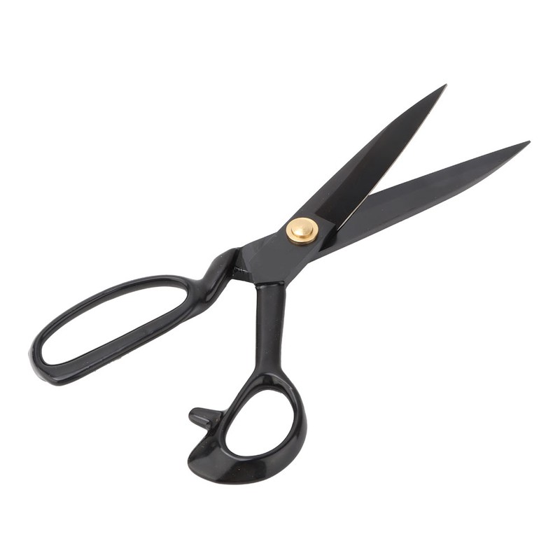High Quality Retro Black Steel Clothes Leather Craft Tailor Scissors