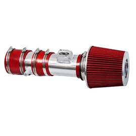 Rtunes Racing Short Ram Air Intake Kit + Filter Combo RED For 12-17 Enclave / 12-17 Chevy Traverse / 12-17 GMC Acadia 3.6L V6