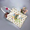 FOTAP Kermit Rainbow Frog Lovers Tote Bag - Singing Frog