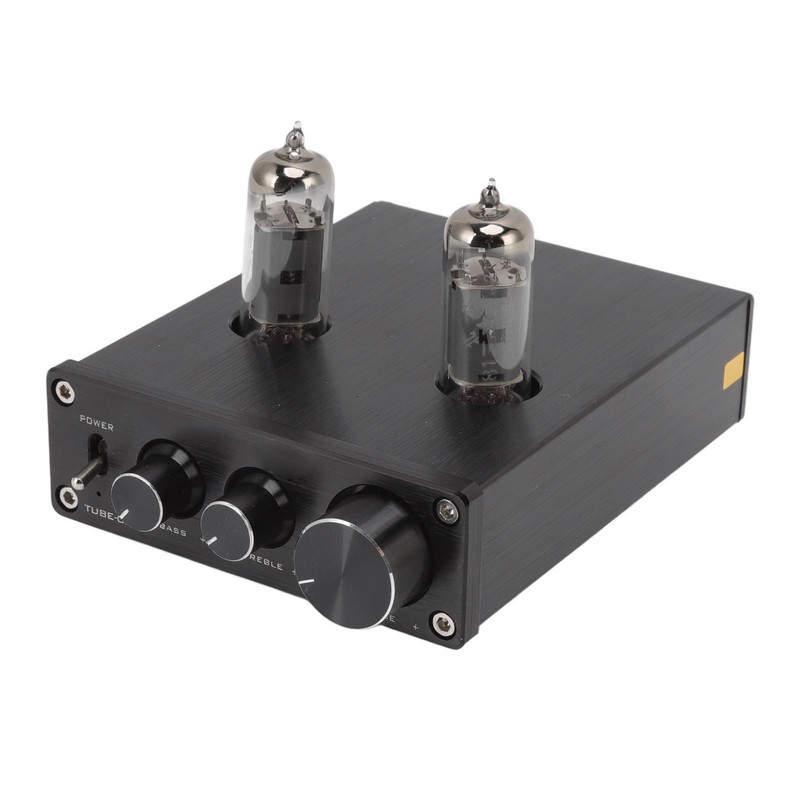 TUBE 03 Audio Amplifier Black with 6K4 Electronic Bile Duct