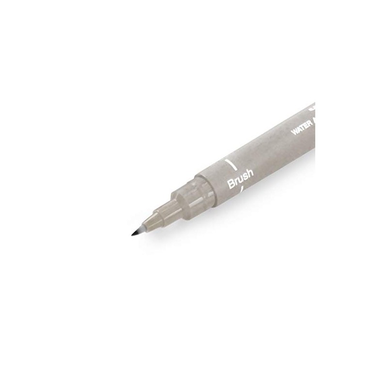 Uni Pin Fineliner Drawing Pen - Light Grey Ink -