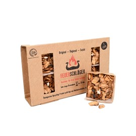 Roxus Fire Striker Premium Eco Lighting Aid for Grill I Fireplace I Oven I Fire Bowl I Burning Time Approx. 20 Minutes I Made of Natural Materials I Made in Germany - Travel Box of 6