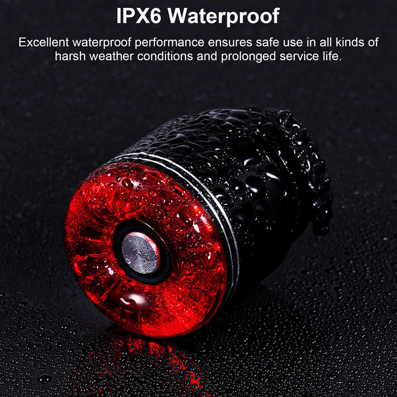 Bicycle Tail Light USB Rechargeable Waterproof Red LED Cycling Safety