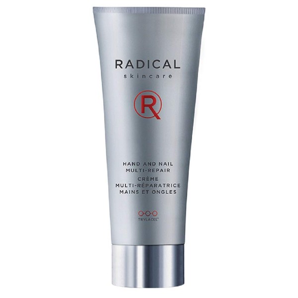 Radical Skincare Hand & Nail Multi Repair Creme - Provides Moisture & Fights Aging | Strengthens Nails & Cuticles | For All Skin Types Including Sensitive Skin | Cruelty & Paraben Free (2.5 Oz)