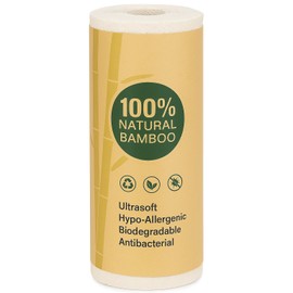 Eco-Friendly Bamboo Fiber Wipes – Reusable, Wet & Dry Use, Machine Washable, High Water Absorption