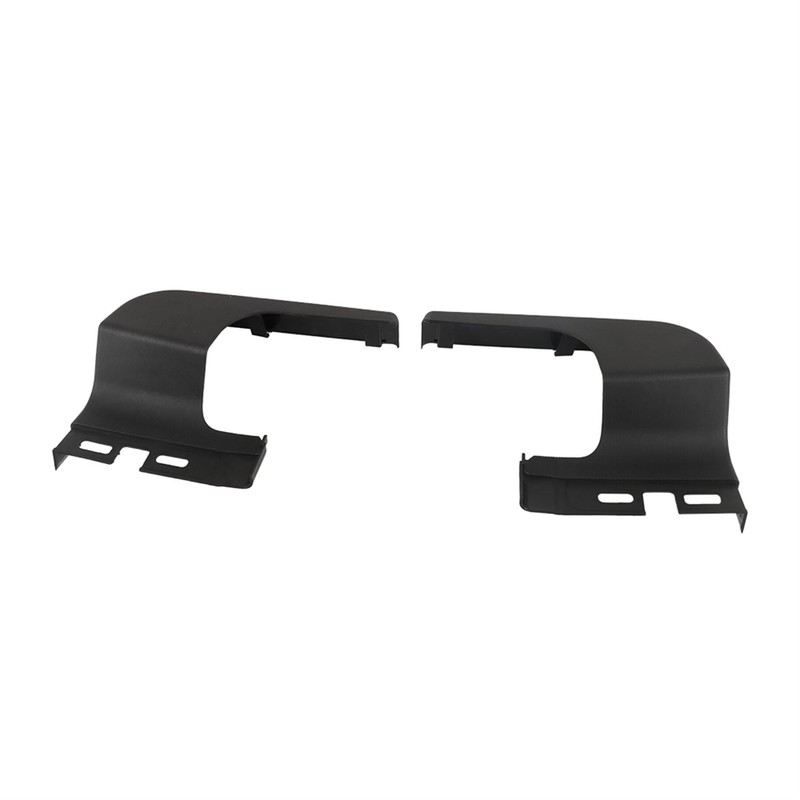 TJHSM Black Plastic Rear Bumper End Cap Step Pad Left