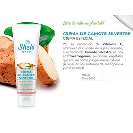 Sheló NABEL Paquete con 2 Crema De Camote Silvestre 100 ml