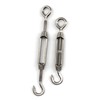 Turnbuckle wire tensioner Faspiroty M8 6 pack 304 stainless steel