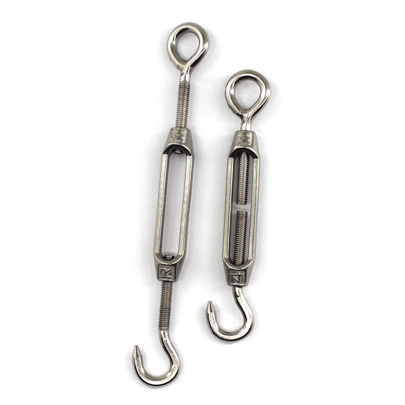 Turnbuckle wire tensioner Faspiroty M8 6 pack 304 stainless steel