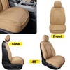 GXT Car Seat Cover Front Seats Cover with Waterproof Leather,