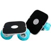 JINCAO Drift Plate Skates, Blue Portable Roller Road Skate, Aluminum