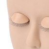 Lash Mannequin Head Reusable Soft Touch Rubber Replaced Eyelids Mannequin