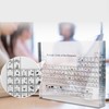 Acrylic Periodic Table Display with 85 Elements Inside Teaching Chemical