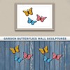 SDMAX Garden Butterflies Wall Sculptures Wall Art Home Garden Decoration