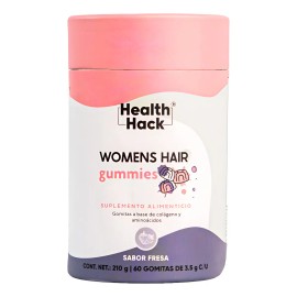 Womens Hair Colageno En Gomitas | 60 Gummies Para 1 Mes Sabor Fresa