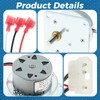 ETERMETA 812-4421 Auger Feed Motor Replacement for Quadra-Fire Part 812-4421