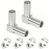 Lophtnix 304 Stainless Steel 1" x 1" Barbed Hose Barb