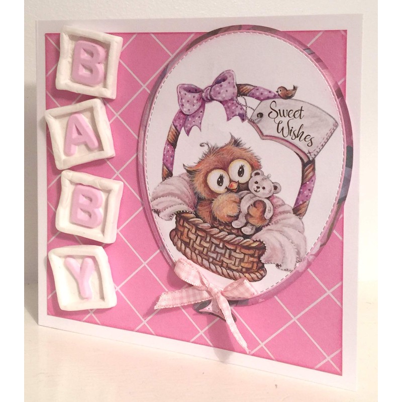 Katy Sue 'Owls' Paper Craft Pad & Card Making Kit