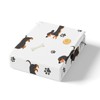 Castle Fairy Cute Dachshund Dog Fitted Sheet King Size,Ball Bones