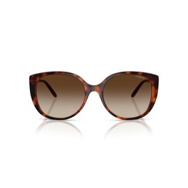Vogue Eyewear VO5623S - anteojos de sol de mariposa, color café oscuro, 55 mm, Dark Havana/Gradient Brown, 55 mm