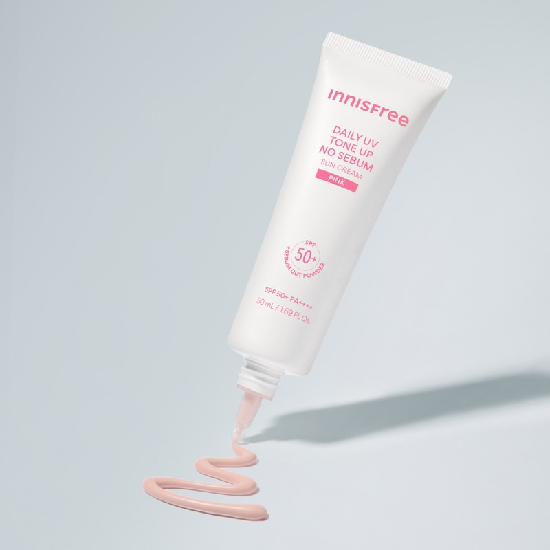 innisfree [파데프리] 이니스프리 데일리 UV 톤업 노세범 선크림 SPF50+ PA4+