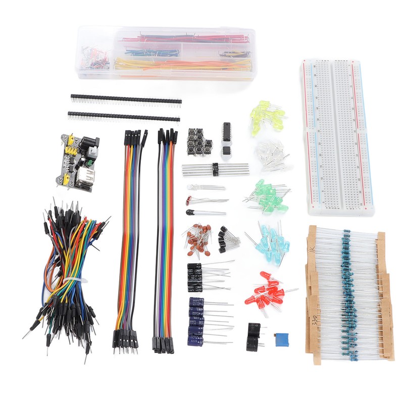 Electronics Kit Starter Fun Assortment Development Component with 830 Hole