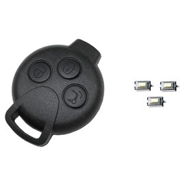 Smart key shell remote Case Remote Control 451 FORTWO Fourfour Roadstar + 3 x Mikrotaster Replacement Button Car Key New