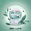 BDM-LIFE L-Carnitina con Cafeína, Té Verde y Guaraná, Energía y
