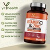 Vitamin C 1300mg and Zinc 40mg High Strength - VIT