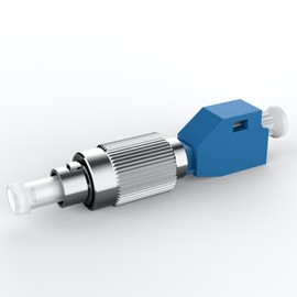 GESD Visual Fault Locaotr Adapter, FC Male to LC Female Connector, 2.5mm to 1.25mm Hybrid Fiber Optical Convertor Adapter for Optical Power Meter, Single Mode 9/125um for VFL Connector