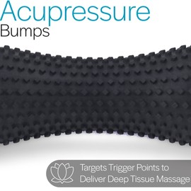 Core Balance Foot Massager Massage Roller for Plantar Fasciitis, Circulation Booster, Reflexology, Treat Feet, Wrists and Forearms