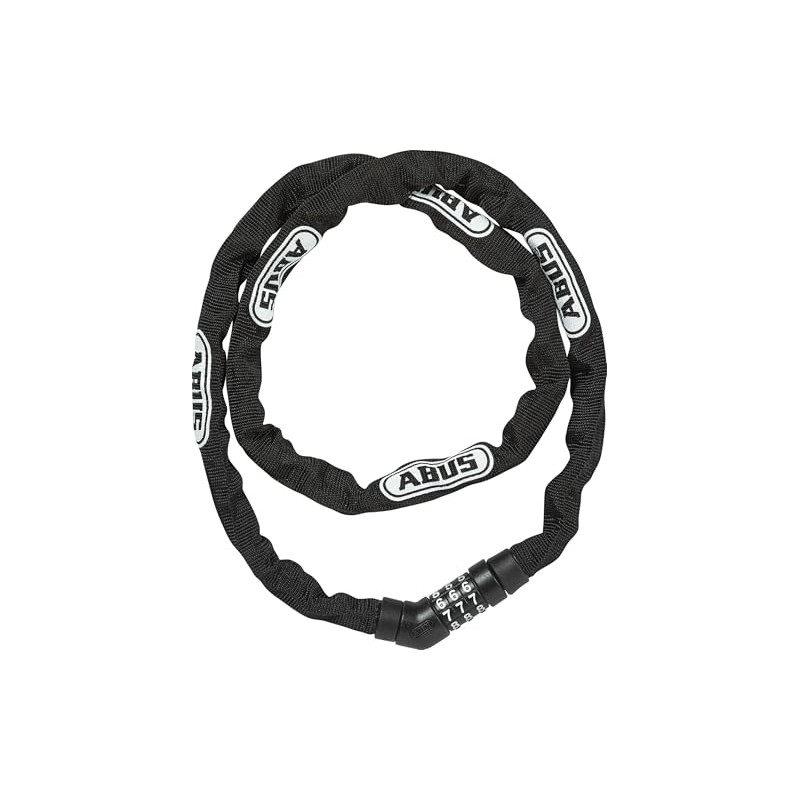 Abus Unisex 4804c/110 Steel-o-chain, Black