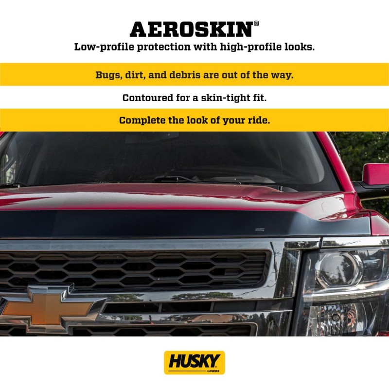 Husky Liners Aeroskin Hood Protector | Fits 2012-2015 Toyota Tacoma