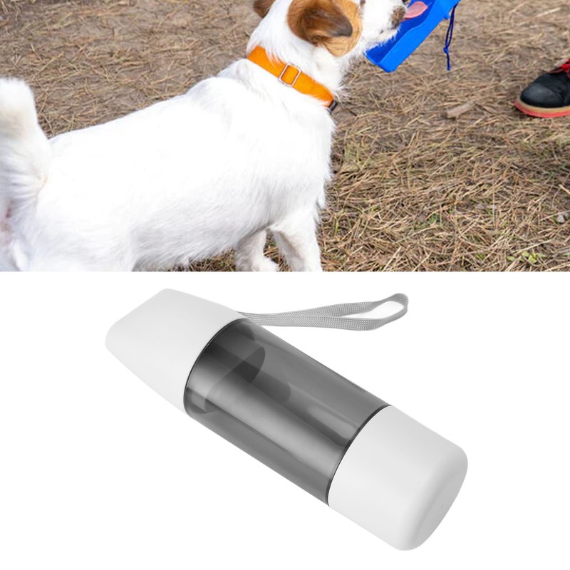 Pet Water Bottle Portable Water Dispenser Drinking Feeder Grain Cup