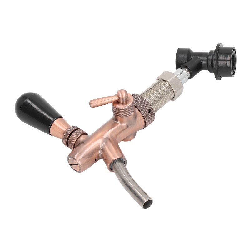 G5/8 Beer Faucet Brass Stainless Steel Beer Tap Adjustable Beer